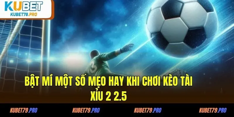 Bật mí một số mẹo hay khi chơi kèo tài xỉu 2 2.5 là gì